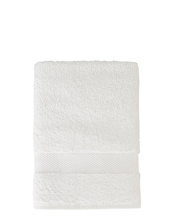 Organic White Cotton Hand Towel