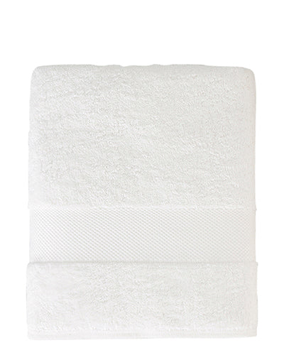 Organic White Cotton Bath Sheet